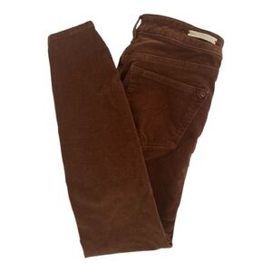 Pilcro Letterpress‎ High Rise Skinny Corduroy Jeans 25x25 Anthropologie